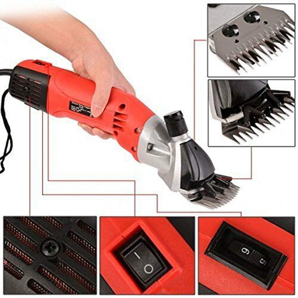 500W Electric Scissors Cutter Sheep Shears Machine - Goat, Sheep, and Farm Animal Hair Scissors Cutter