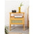 Bedside Table Wooden – Storage Bedside Table with Drawer for Living Room, Bedroom, or Study (50cm)