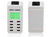 40W 8 Port Smart USB Charger Station with LCD Display for Cellphones (AU Plug)