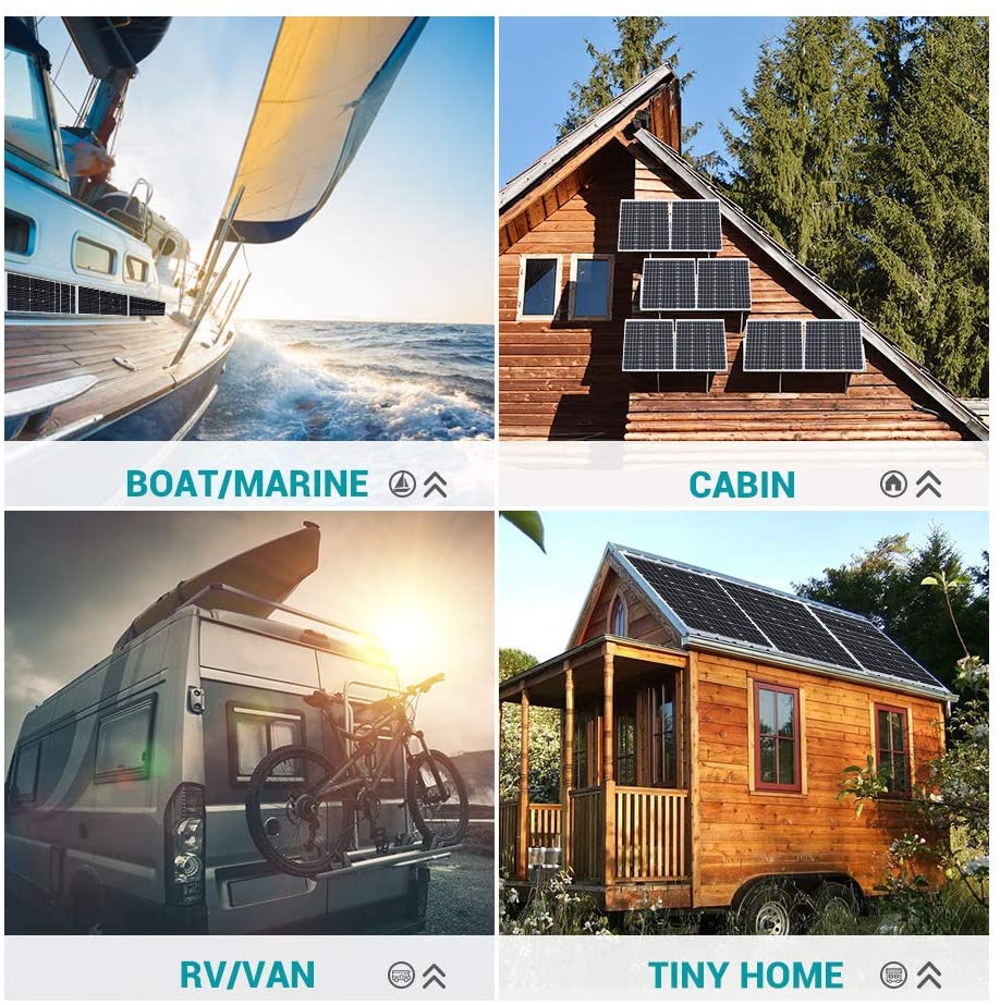 Solar Panel 50 Watt 12 Volt Monocrystalline Solar Panel