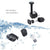 Solar Fountain Water Pump Kit