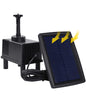 Solar Powered Water Pump Pond Garden Submersible Fountains
