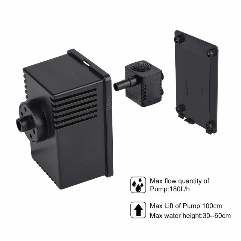 Solar Powered Water Pump Pond Garden Submersible Fountains