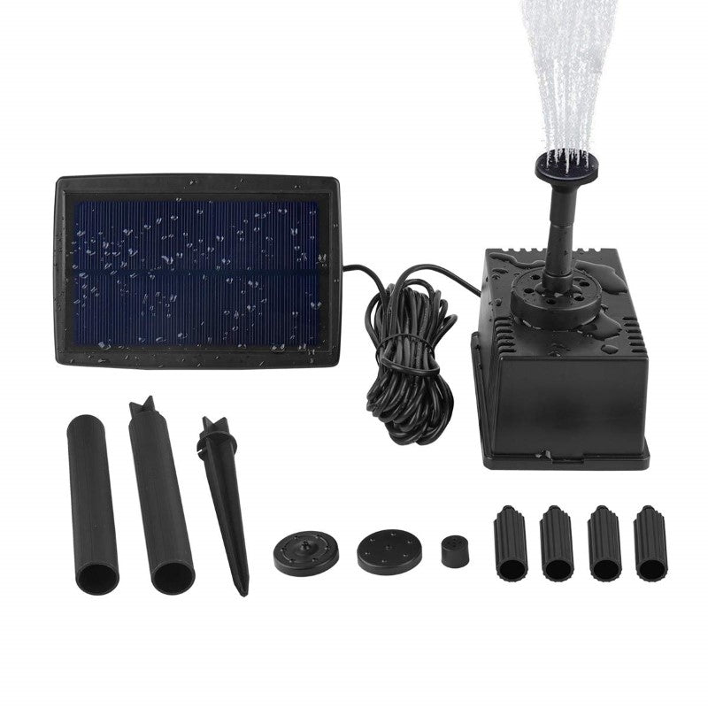 Solar Powered Water Pump Pond Garden Submersible Fountains