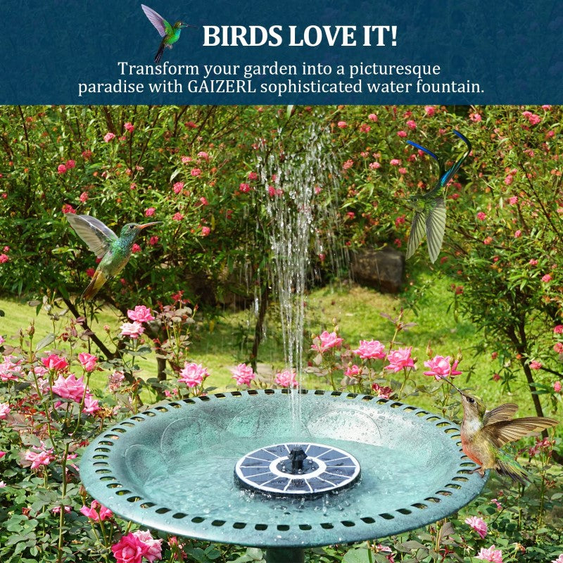 Solar Fountain Bring Serenity and Beauty to Your Garden Transform Your Garden with a Solar-Powered Water Fountain