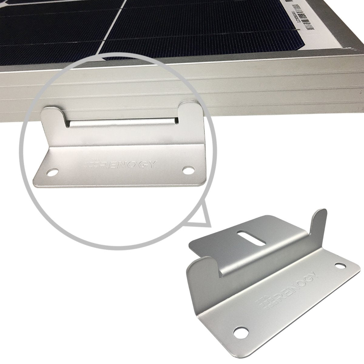 Solar Panel Mount Kit - Z Bracket for RV/Roof