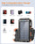 Solar Charger 20000mAh Waterproof Portable Power Bank with Dual USB Port & LED Flashlight – Ideal for Outdoor, Camping, and Travel