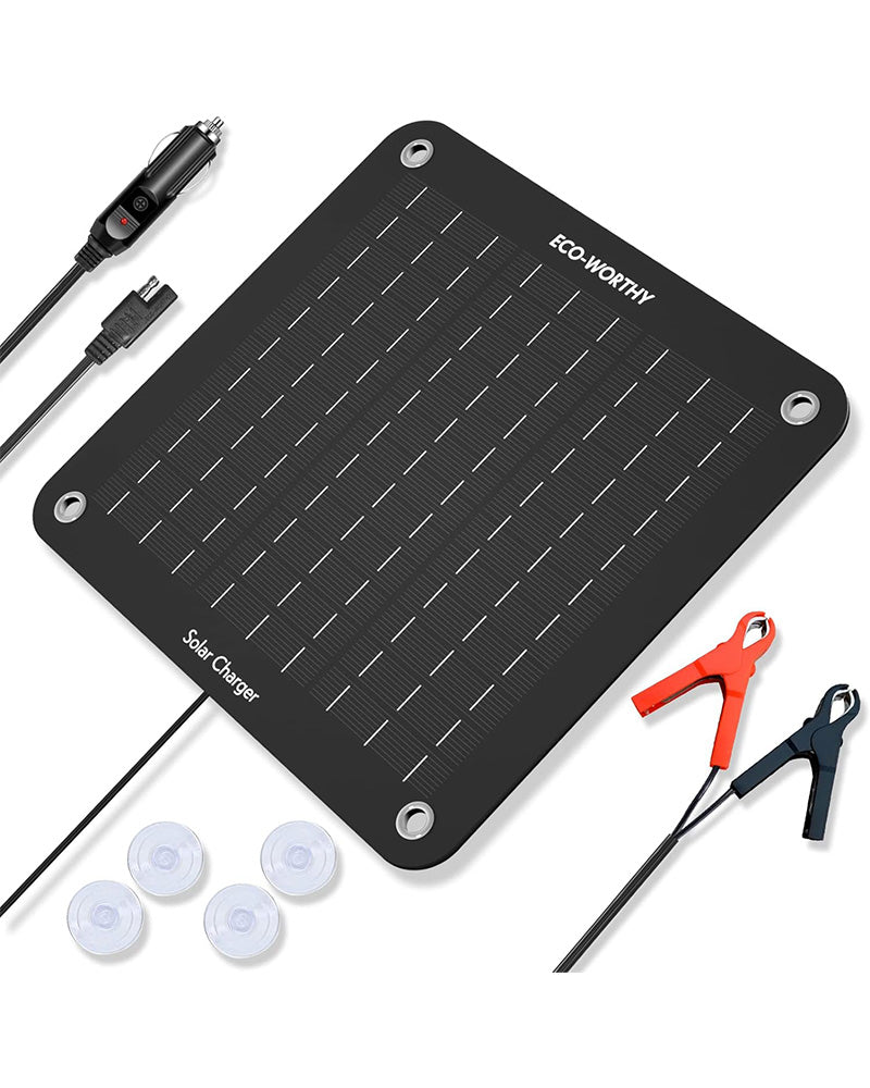 Solar Trickle Charger Kit