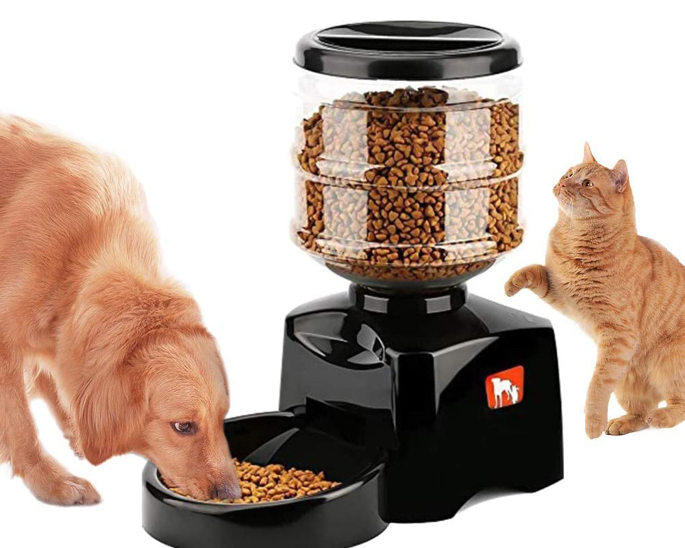 Automatic Pet Feeder Timed Dog Cat Food Dispenser