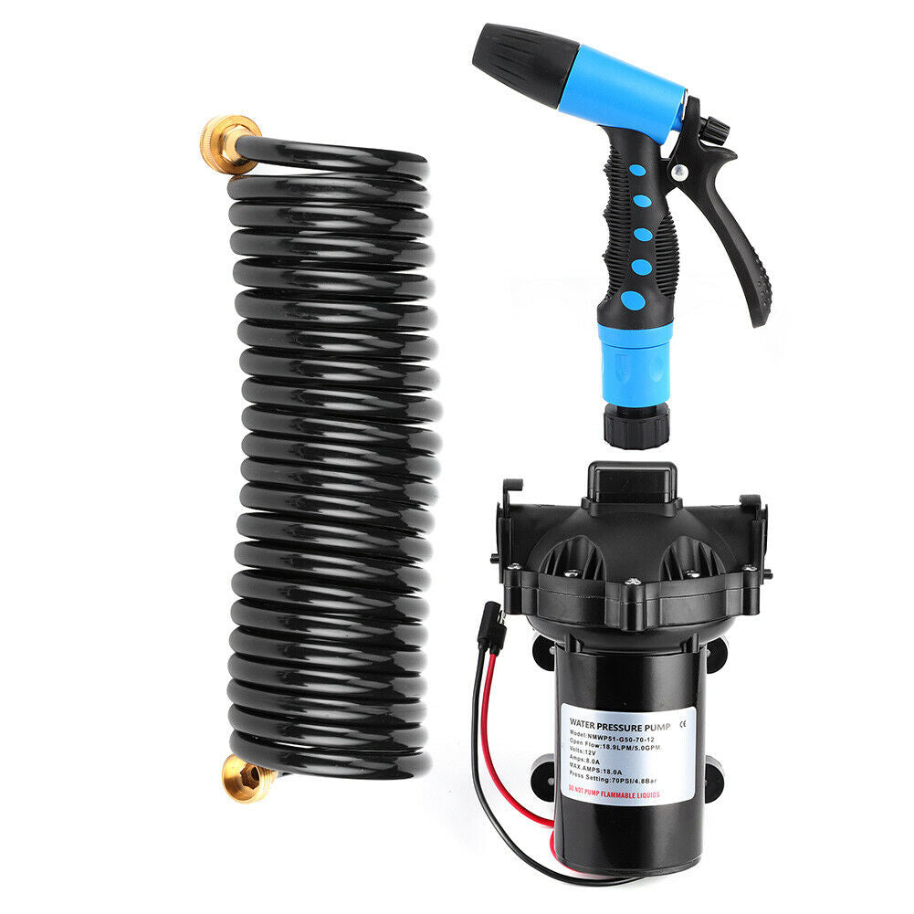 Washdown Pump Kit 18.9 Lpm And 70 Psi Pressure 12V