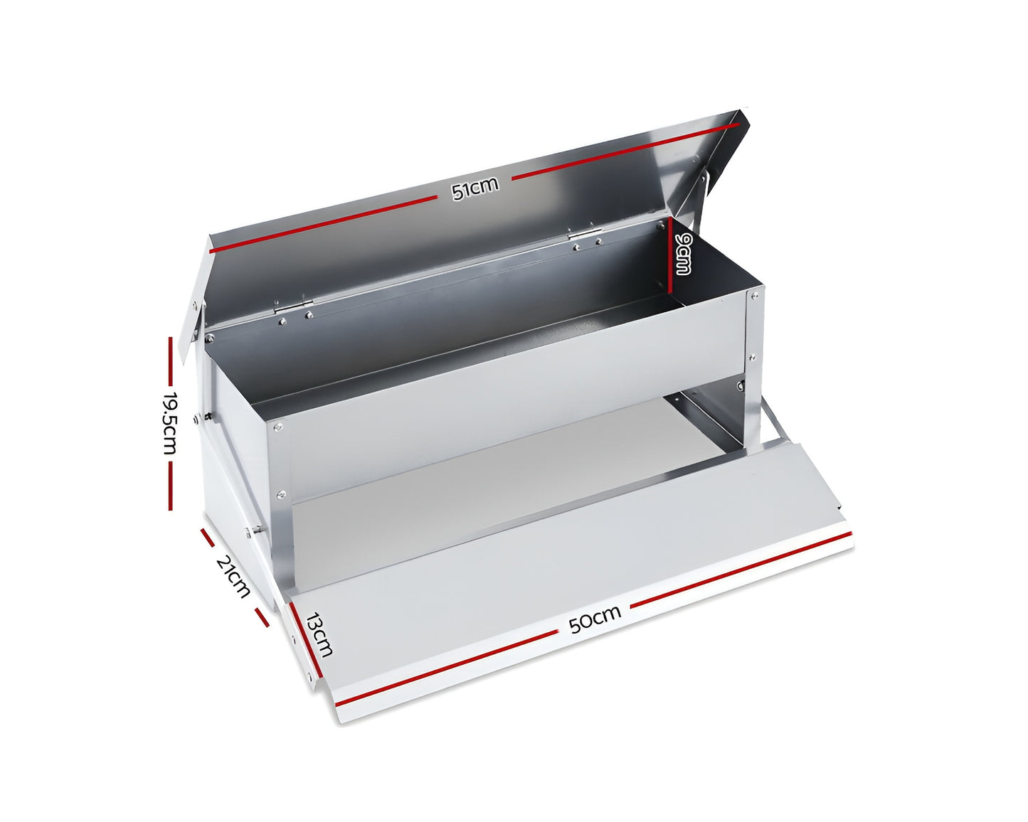 5KG Automatic Chicken Feeder Outdoor Poultry Treadle Feeder
