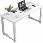 Heavy Duty Home Office Sturdy Computer Desk White 120cm
