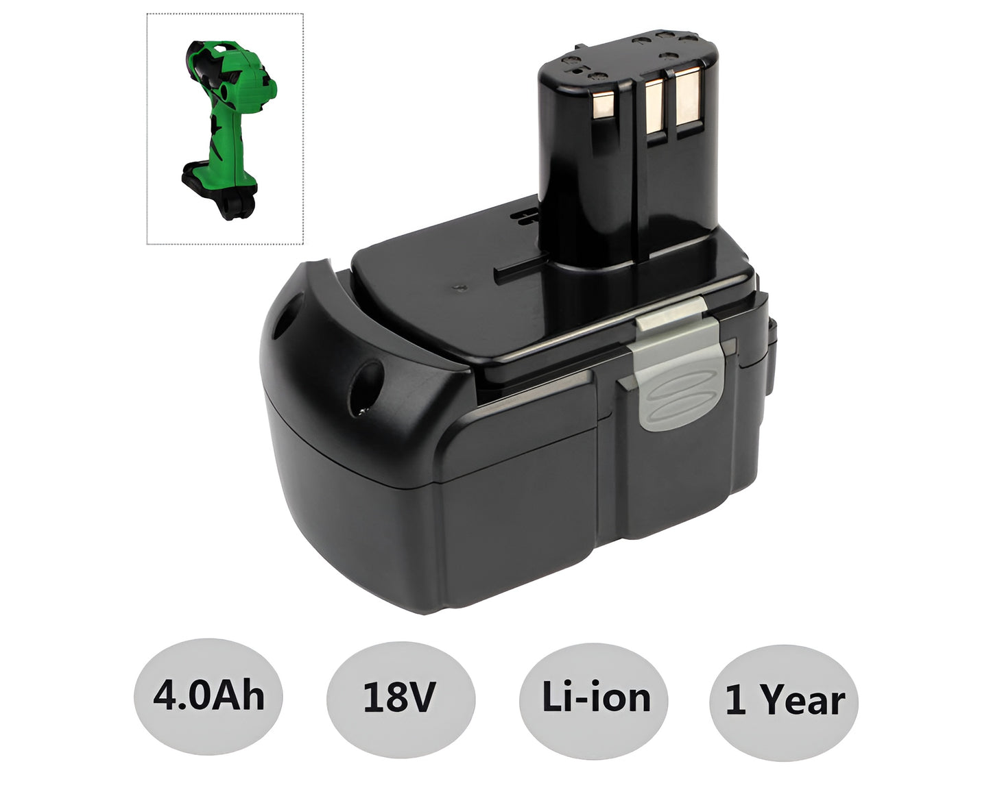 18V Hitachi battery 4.0Ah Hitachi Replacement Battery