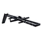 Motorcycle Scooter Dirt Bike Carrier Hauler Hitch Mount Rack with Loading Ramp - 500lb Capacity
