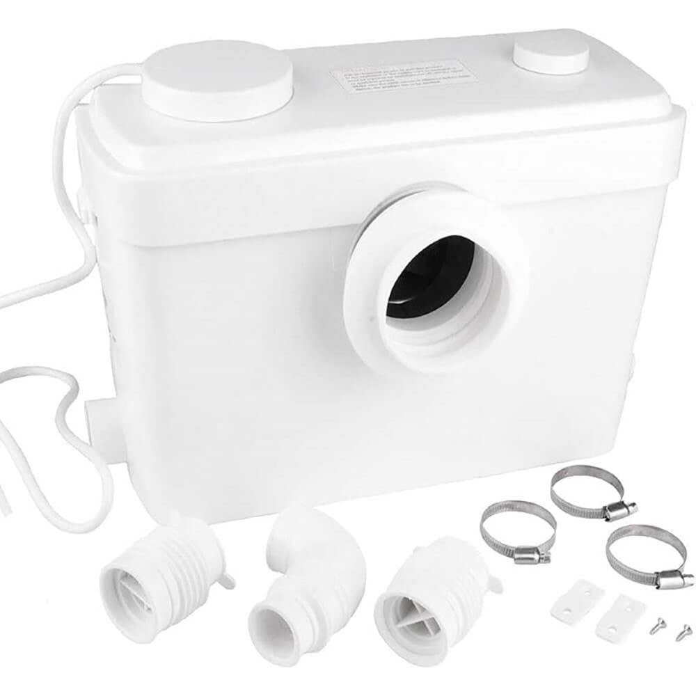 Macerator Pump 600W Sewage Toilet Pump with 3 Inlets