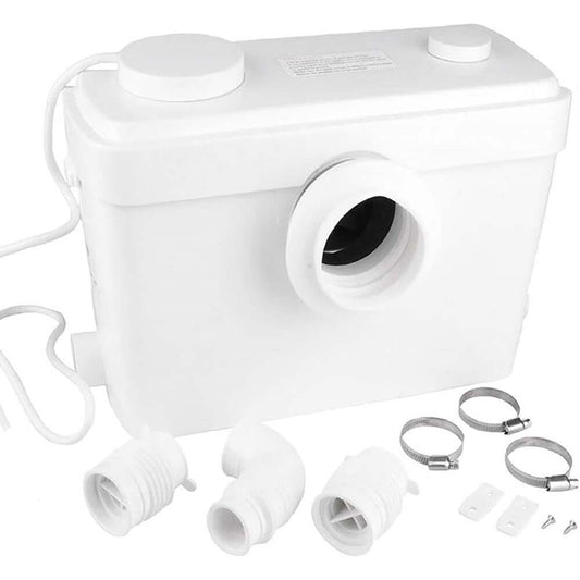 Macerator Pump 600W Sewage Toilet Pump with 3 Inlets