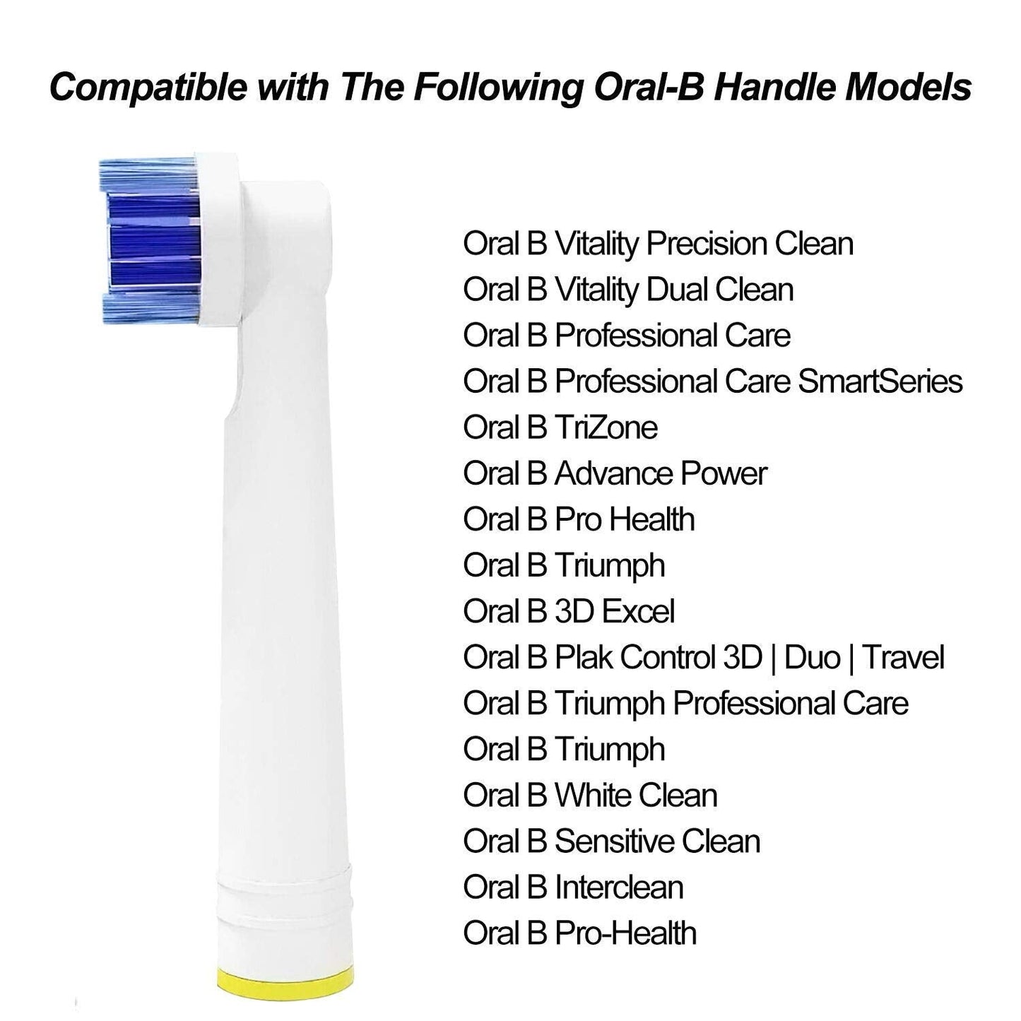TOOTHBRUSH HEADS For ORAL B Aftermarket Replacement
