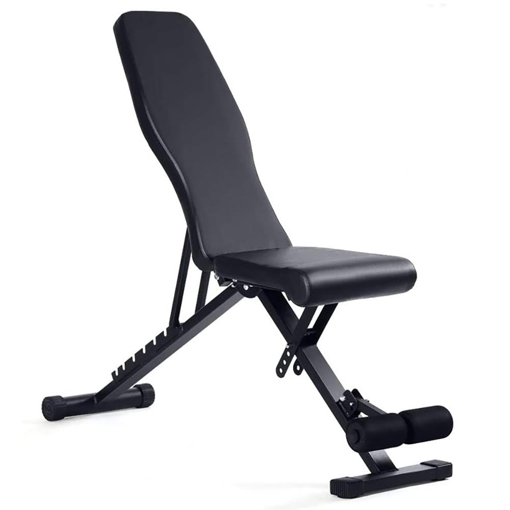 Weight Bench, Adjustable Utility Exercise Workout Bench, Foldable Full Body Incline/Flat/Decline Bench Press for Home Gym