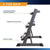 Dumbbell Rack for Home Gym – 3-Tier Steel Dumbbell Rack with Angled Frame & Rubber Feet