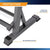 Dumbbell Rack for Home Gym – 3-Tier Steel Dumbbell Rack with Angled Frame & Rubber Feet