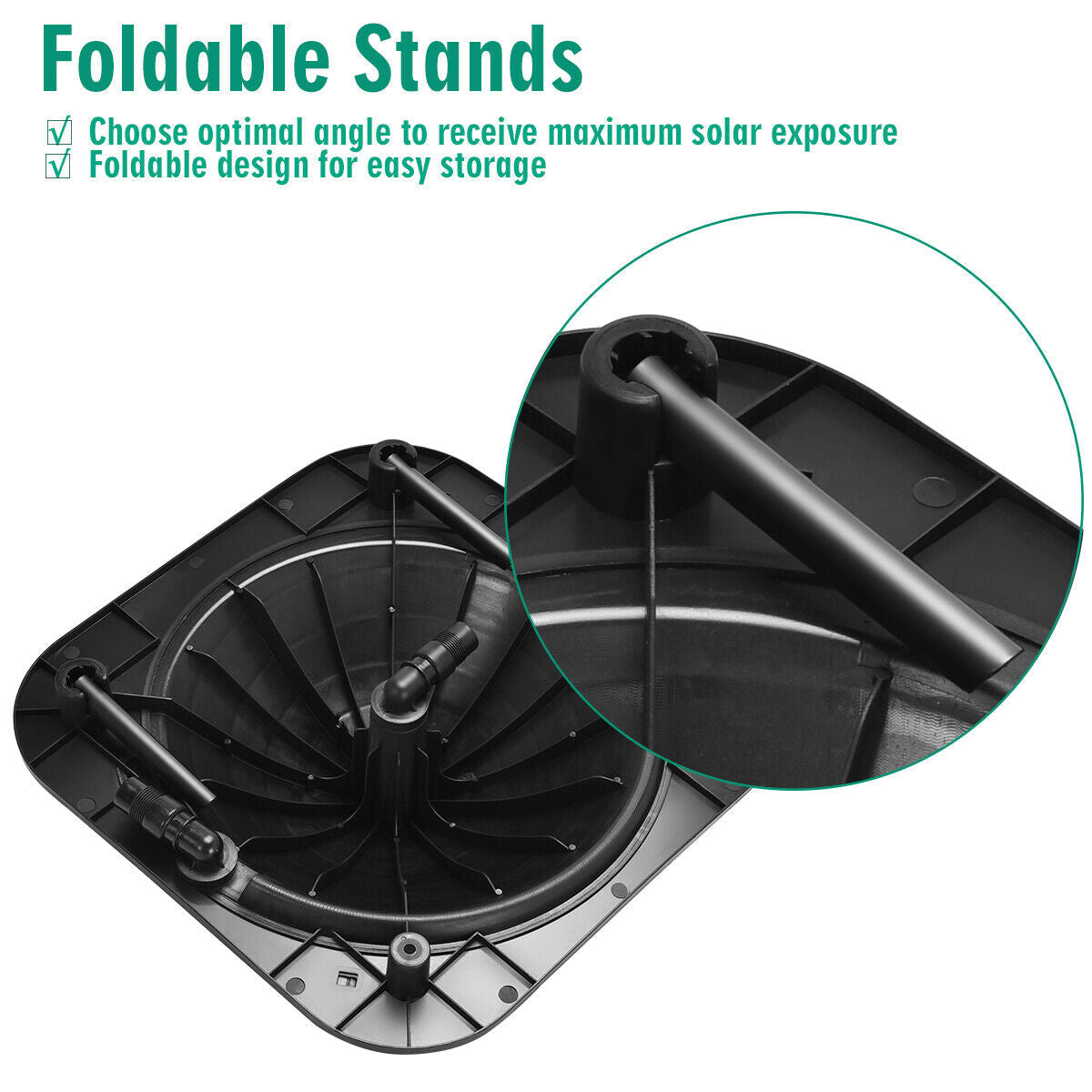 Outdoor Solar Dome Swimming Pool Water Heater