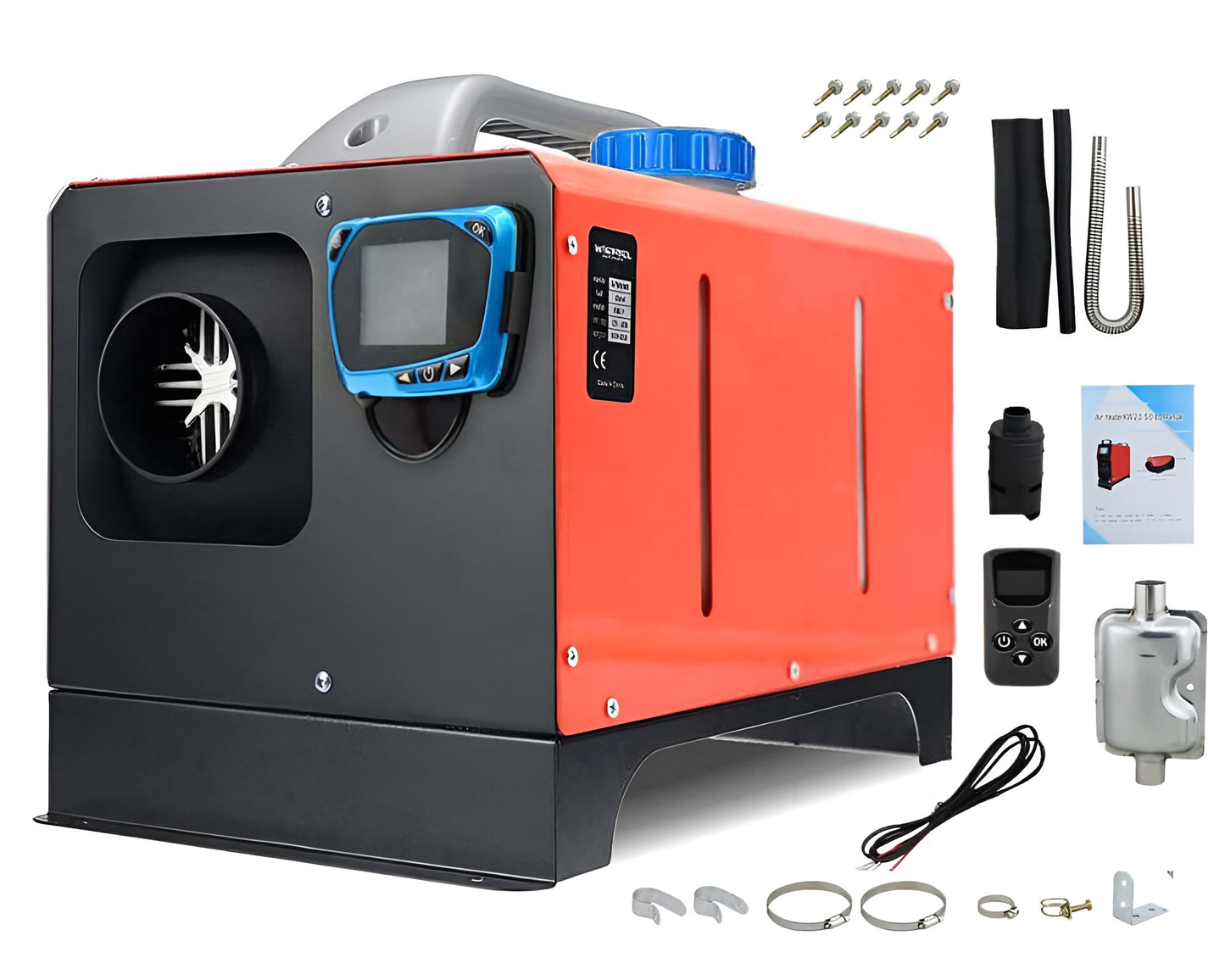 8KW Diesel Air Heater 12V with LCD Car Air Parking