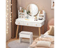 Dressing Table with Mirror and Stool
