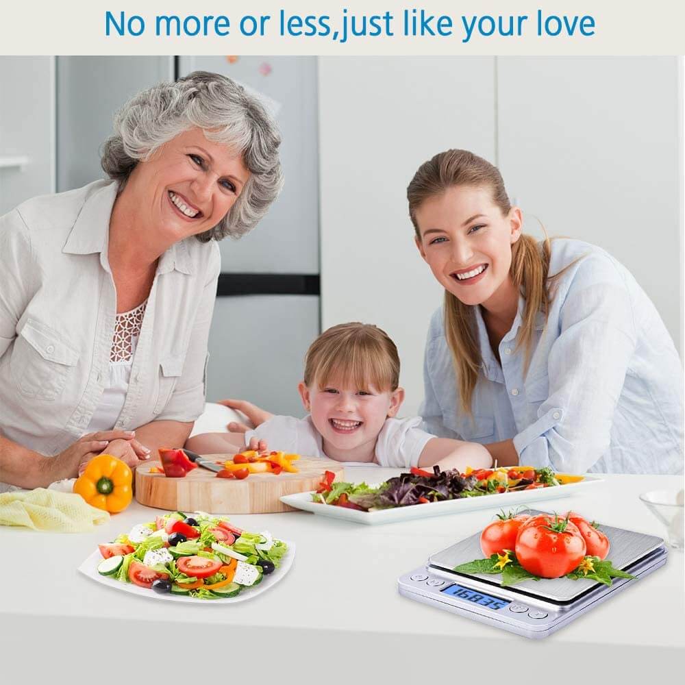 Digital Kitchen Scale – Mini Pocket Scale with 500g Capacity and 0.01g Precision