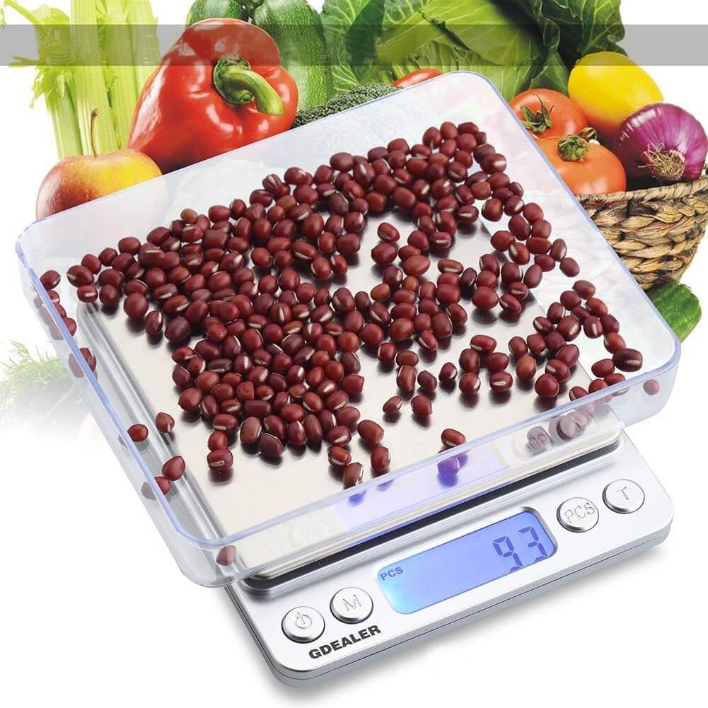 Digital Kitchen Scale – Mini Pocket Scale with 500g Capacity and 0.01g Precision