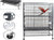 Bird Cage Parrot Aviary Perch Carrier