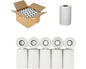 EFTPOS Rolls - Premium Quality White Thermal Paper Rolls for Clear Printing - 100 Rolls