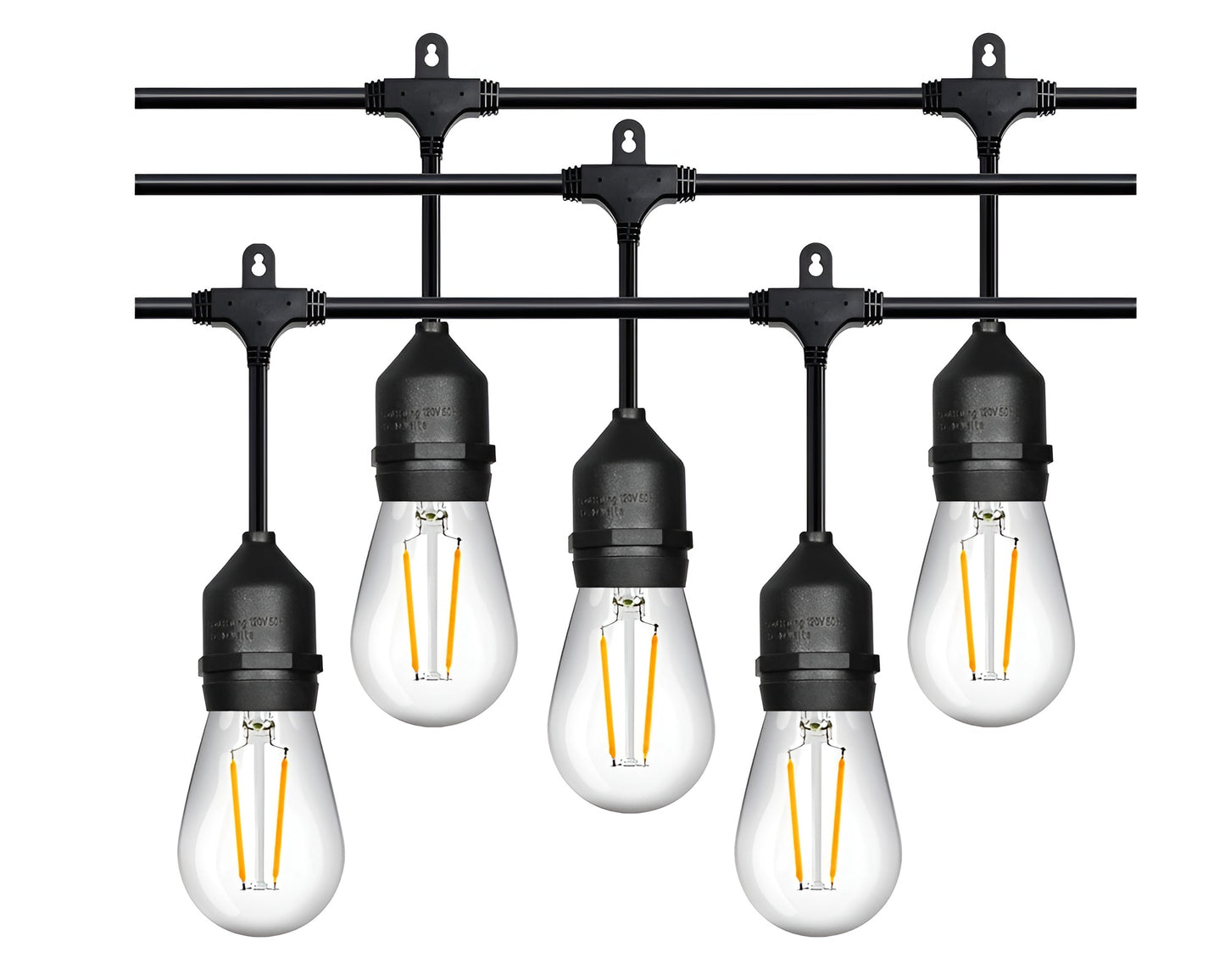 Garden String Light, Festoon Light 15m