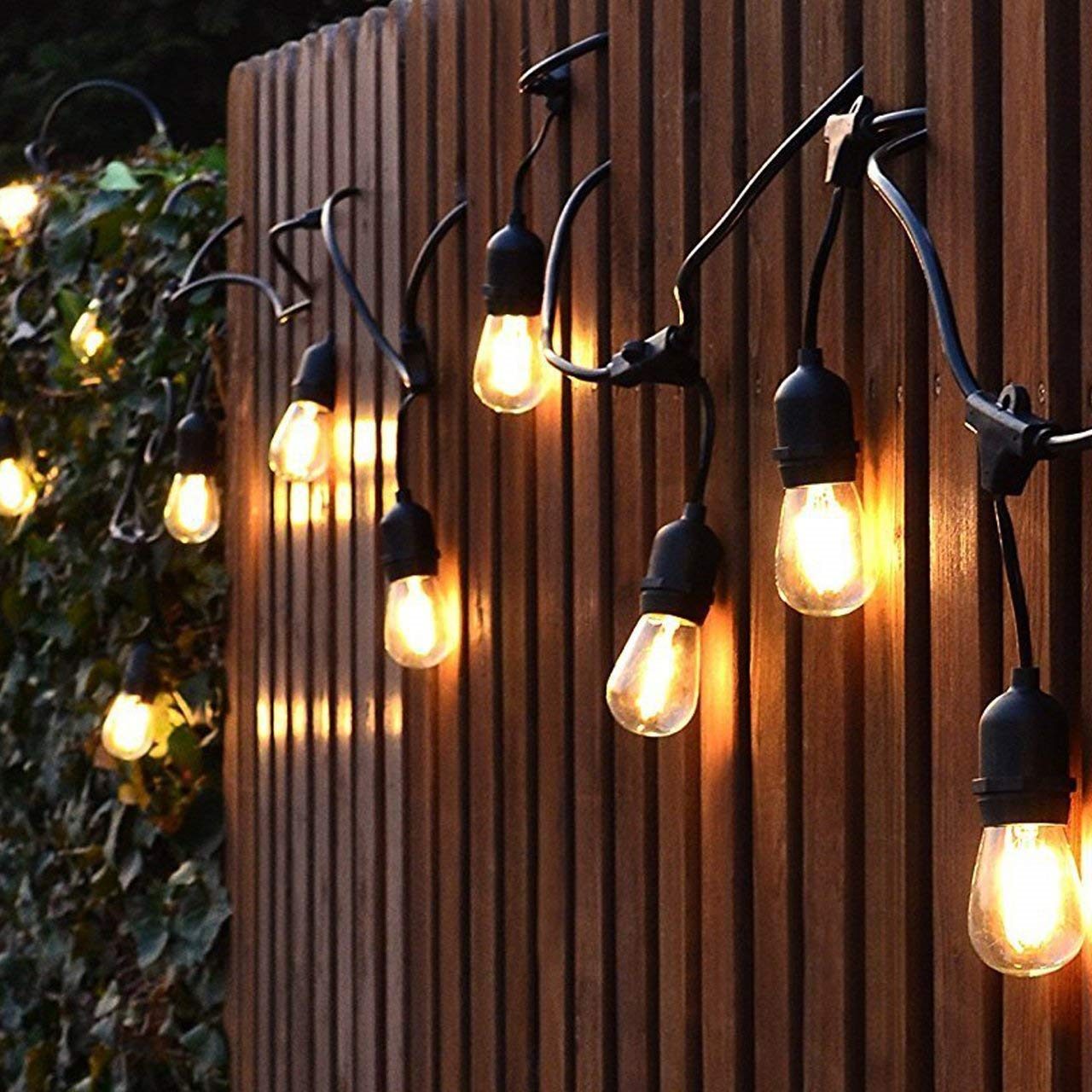 Garden String Light, Festoon Light 15m