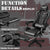 PC Gaming Chair, Racing Chair for Gaming, Ergonomic Computer Chair with Retractable Footrest, Adjustable Headrest Lumbar Support