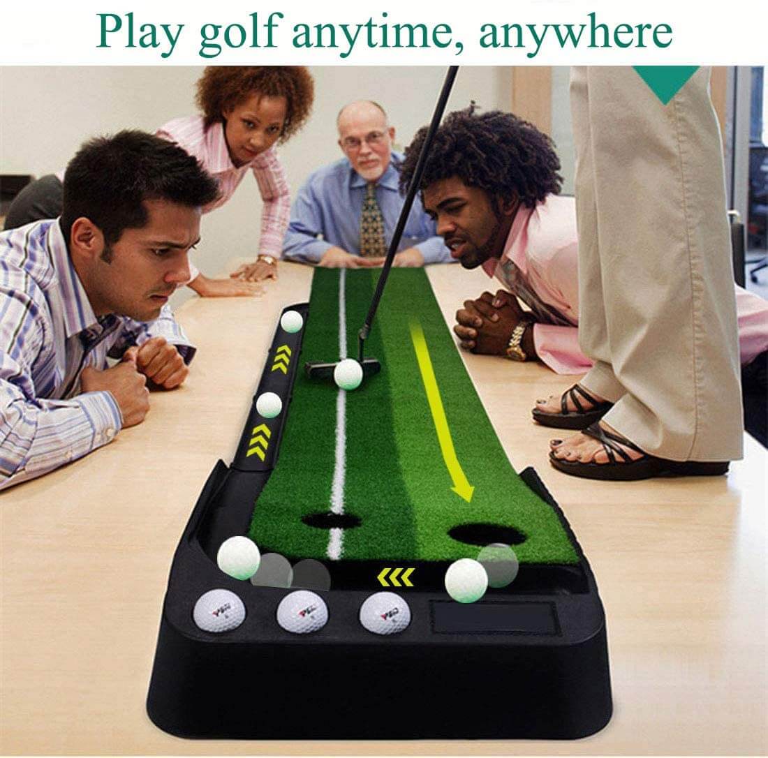Indoor Golf Mat Practice Set