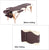 Massage Table 3-Fold Adjustable – Portable PU Massage Table