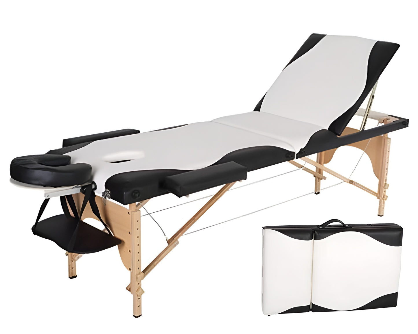 3 Fold Portable Beauty Massage Table Bed