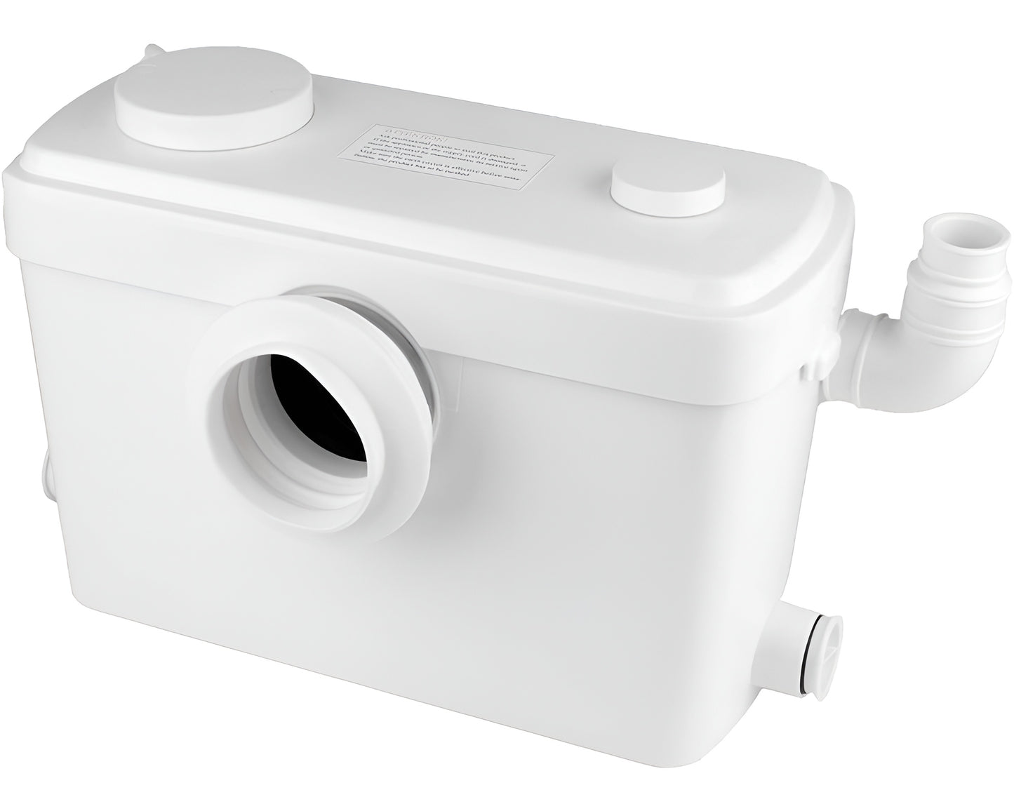 Macerator Pump 600W Sewage Toilet Pump with 3 Inlets