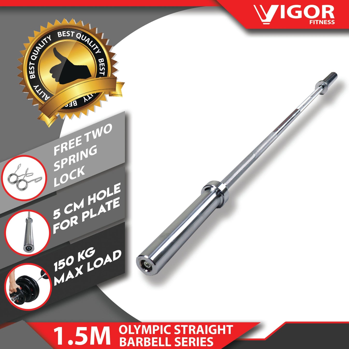 Olympic Bar 1.5m Olympic Training Bar