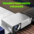 Projector Smart WiFi Projector 1080p HD LED