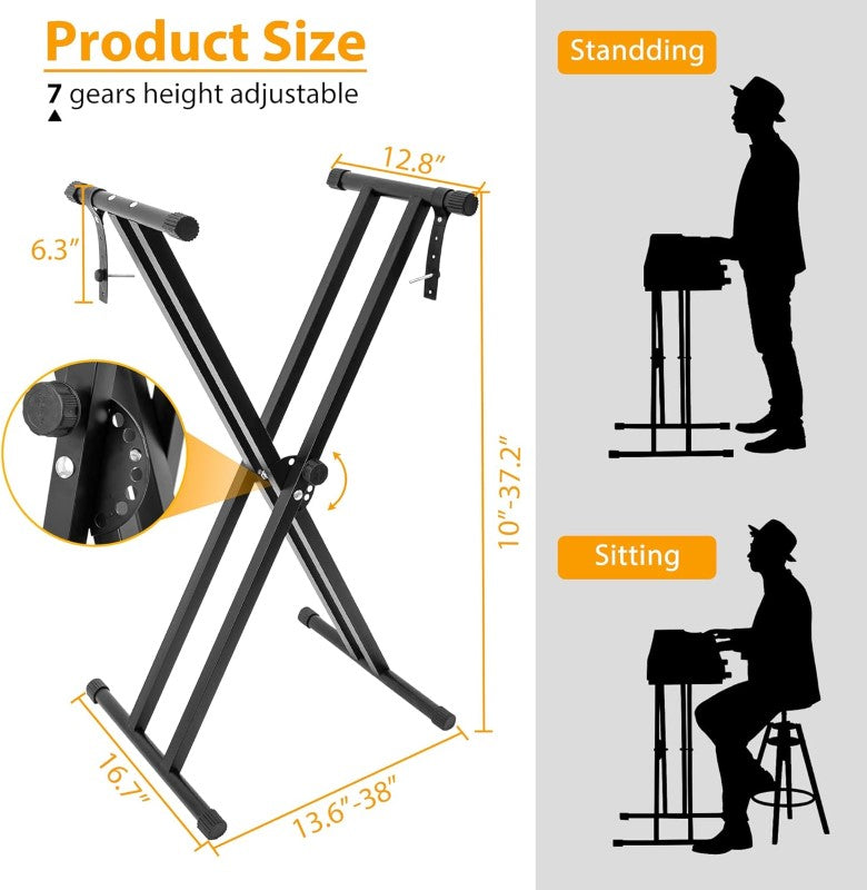 Piano Stand Keyboard Stand Adjustable