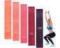 Set of 5 Resistance Bands for Exercise & Strength Training - Premium Elastic Bands for Fitness, Yoga, Pilates, and Home Workouts