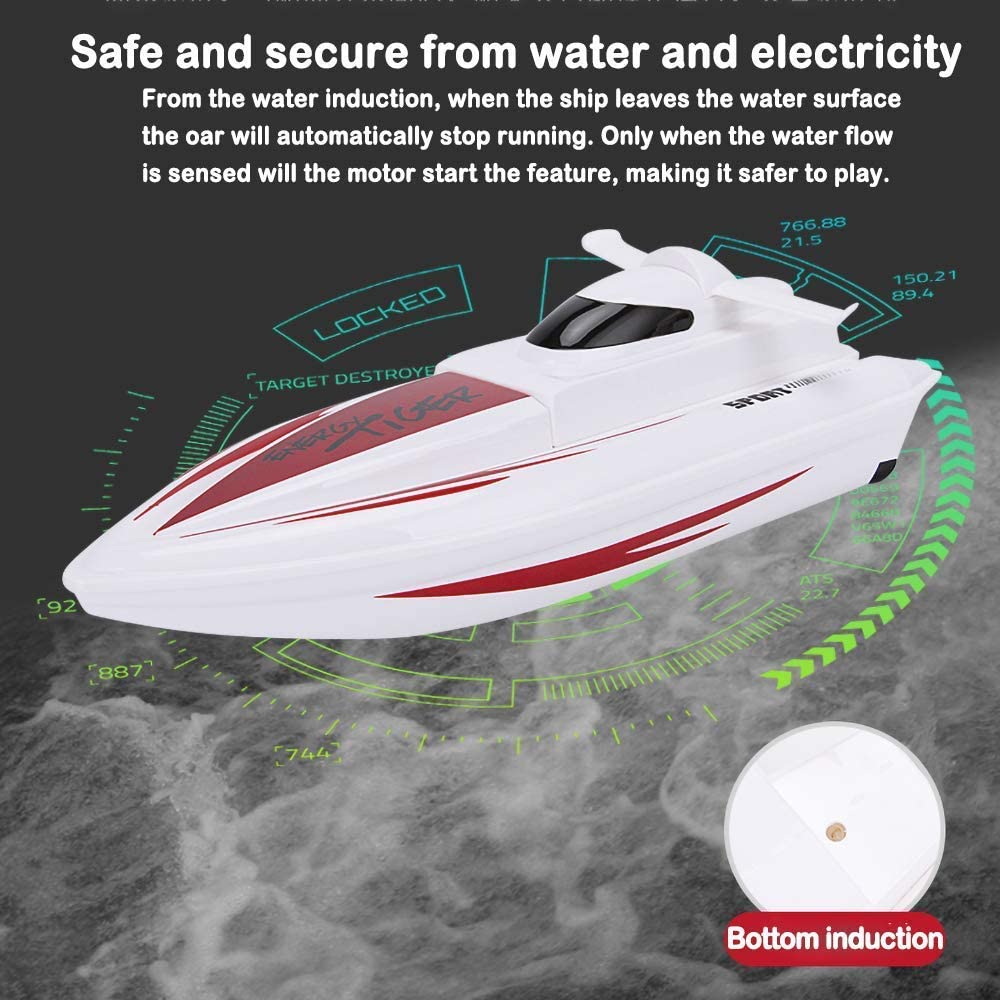 Remote Control Boat – RC Racing Remote Control Boat with Dual Motors