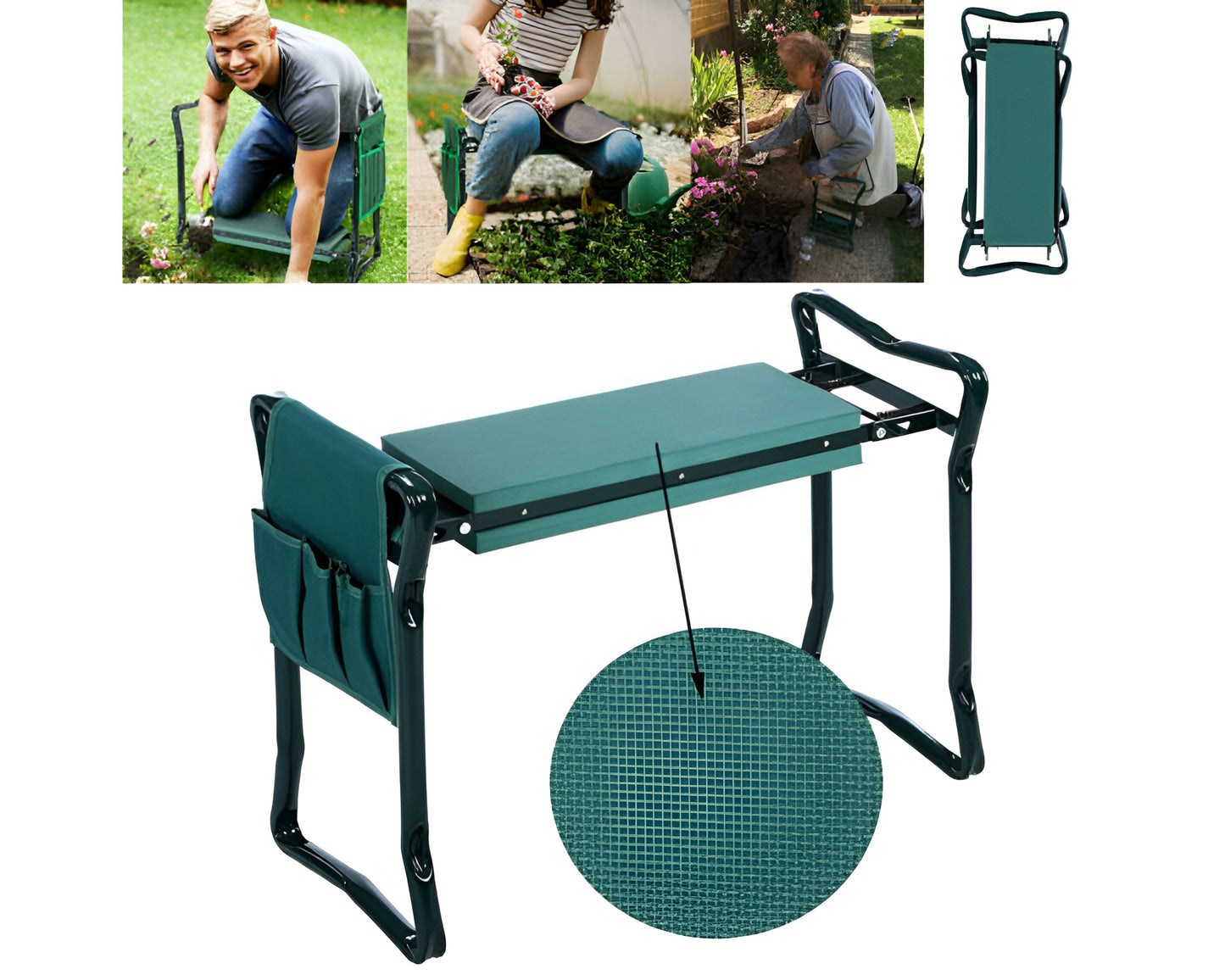 Garden Kneeler Bench Seat