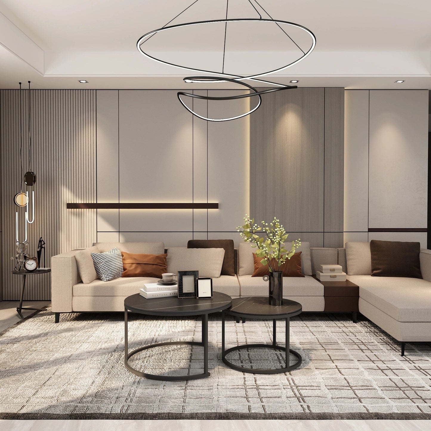 Round Nest Coffee Table Set