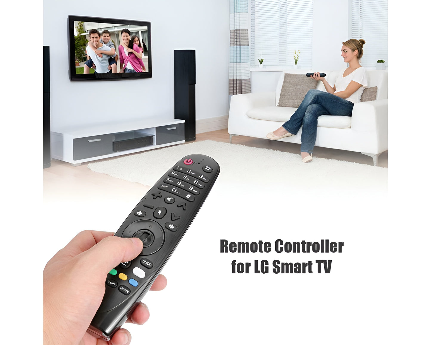 Infrared rMR600 LG TV Magic Remote Control Replacement