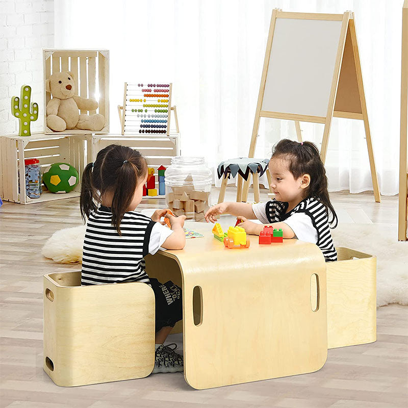 Kids Table and Chairs Set - Study Desk
