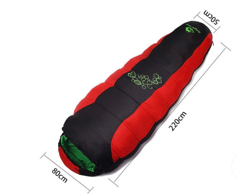 Sleeping Bag for Cold Weather – Waterproof Sleeping Bag with Hood & Pocket