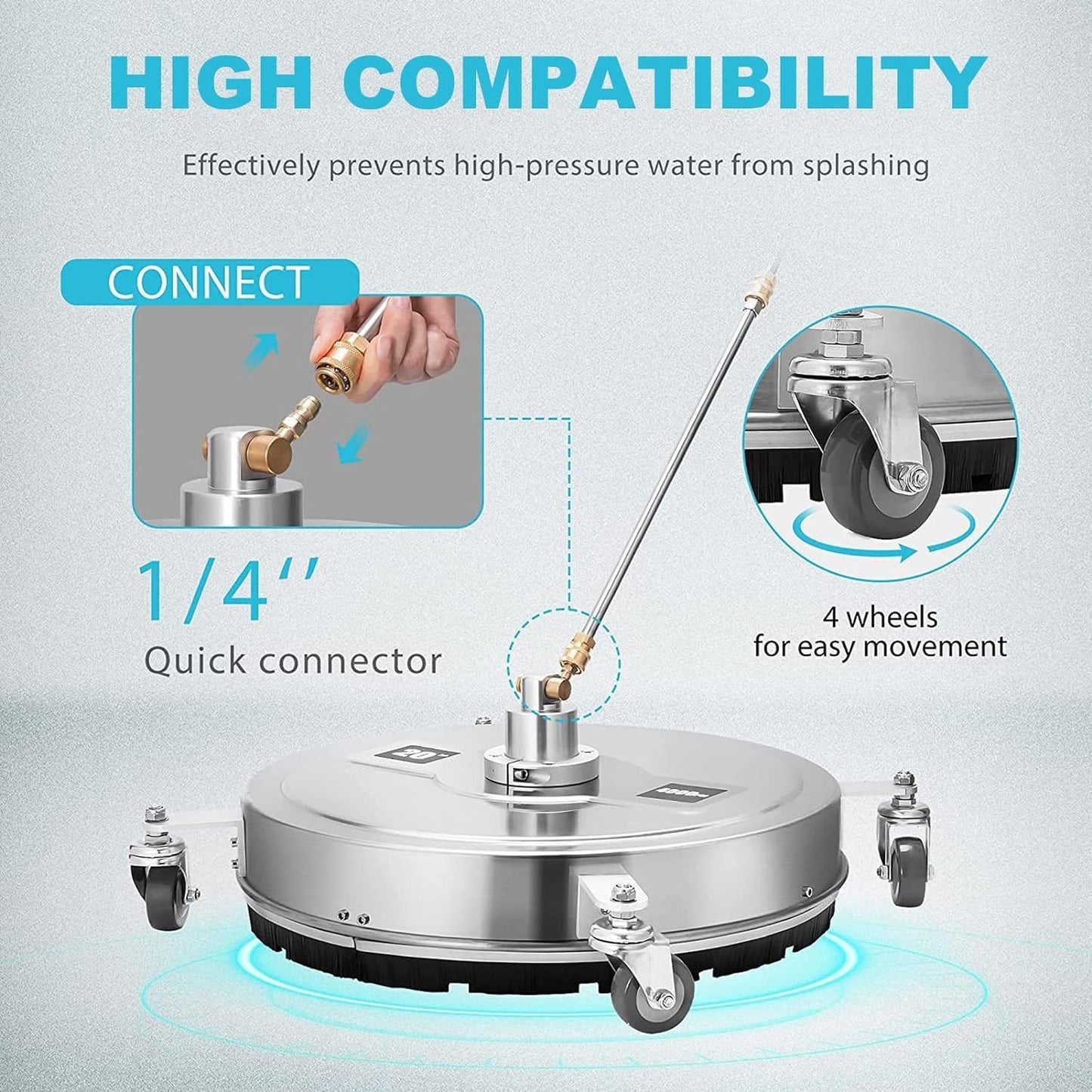 Stainless Steel Surface Cleaner 20 Inch