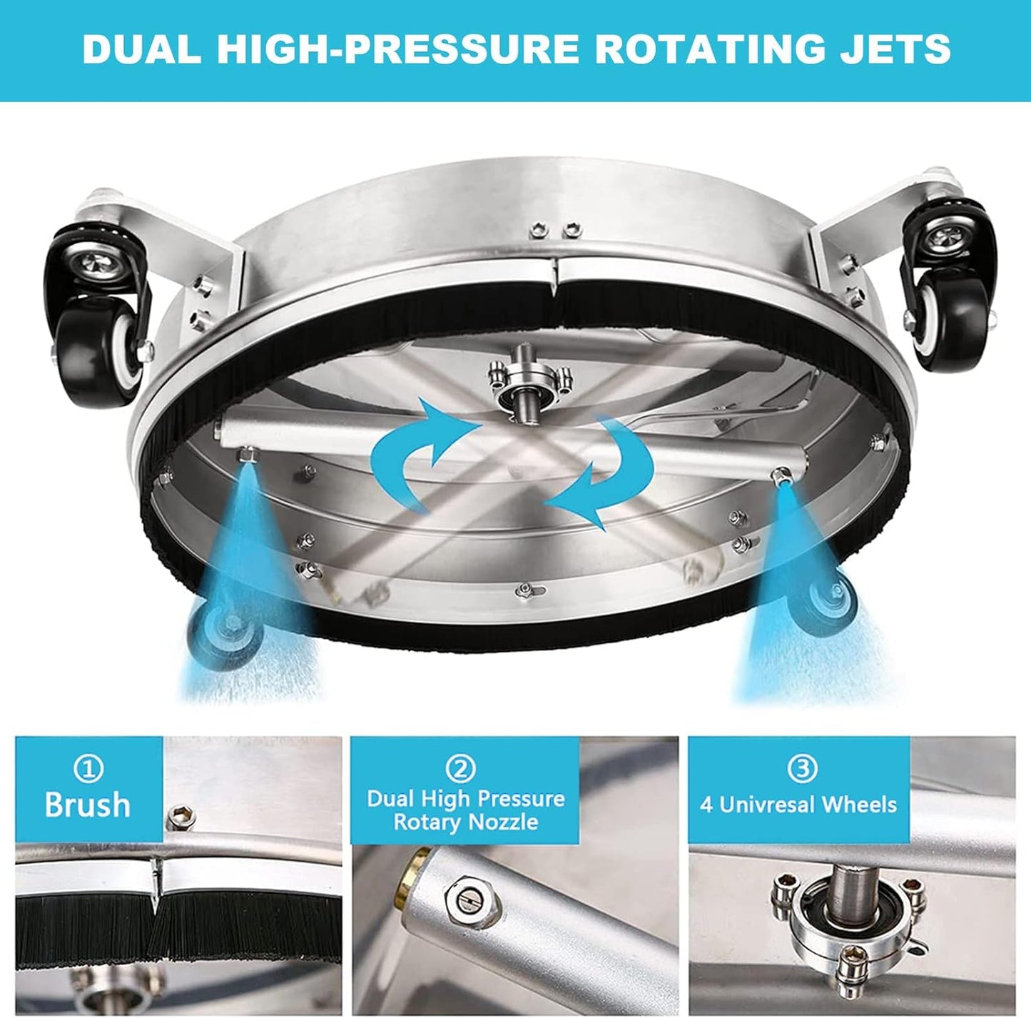 Stainless Steel Surface Cleaner 20 Inch